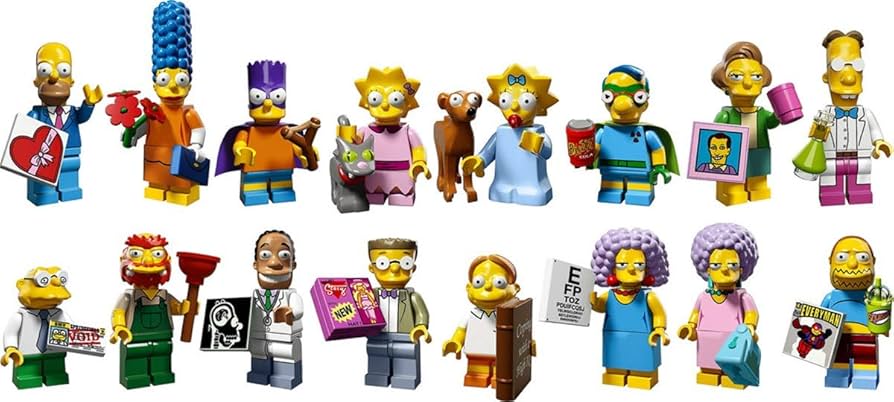 シンプソンズ  レリーフ LEGO The Simpsons Series 2 Collectible Minifigure 71009